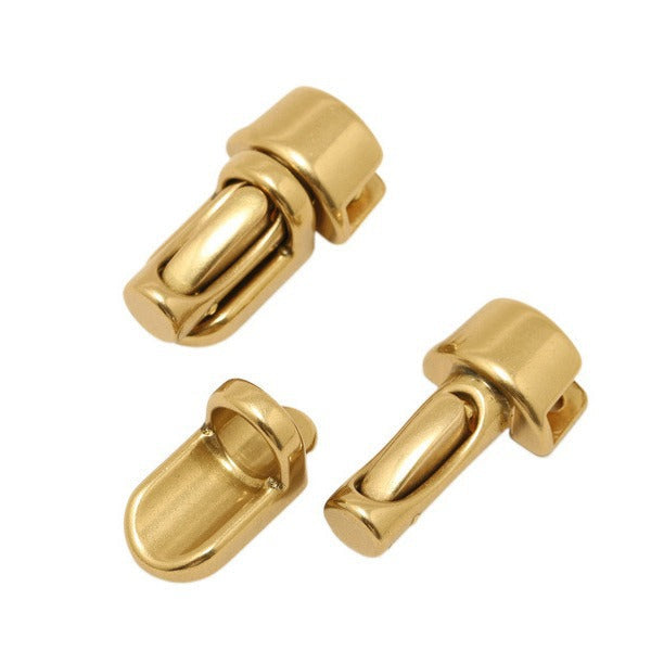 Solid BrassHigh Quality Column Tuck Lock Closure Catch Clasp Snap Buckle Fasteners for Leather Shoulder Bag Case Handbag Purse Repair DIY-120