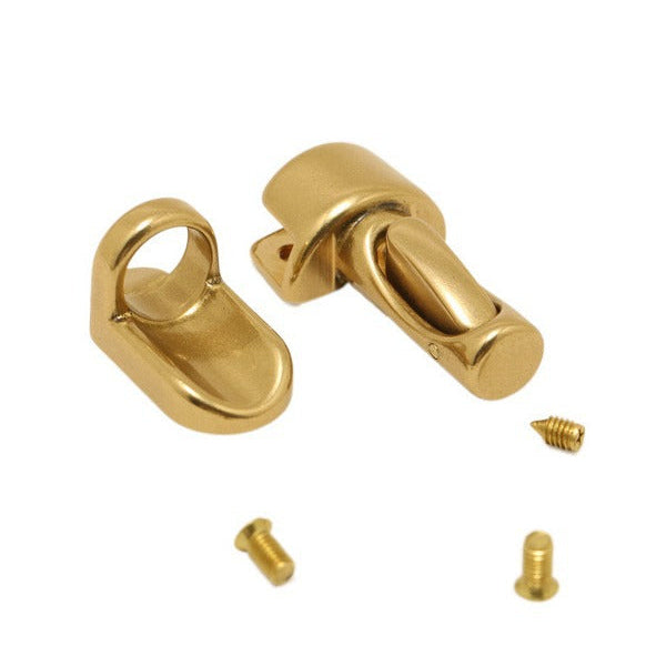 Solid BrassHigh Quality Column Tuck Lock Closure Catch Clasp Snap Buckle Fasteners for Leather Shoulder Bag Case Handbag Purse Repair DIY-120
