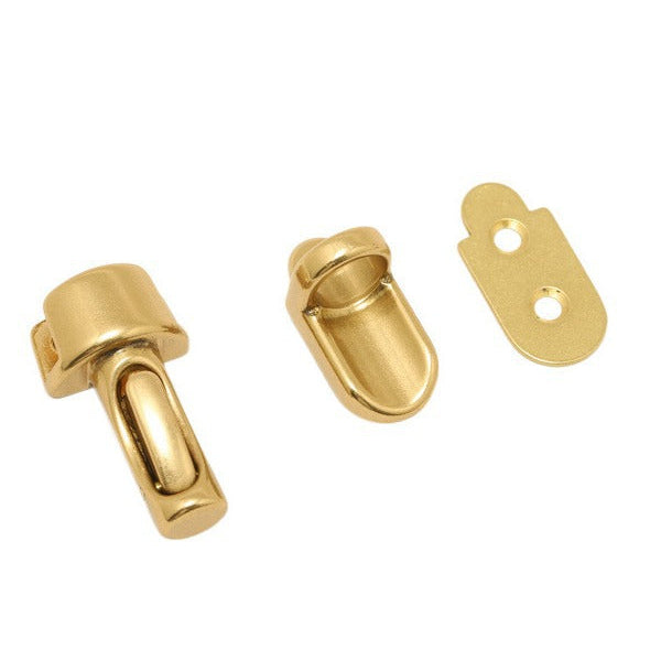 Solid BrassHigh Quality Column Tuck Lock Closure Catch Clasp Snap Buckle Fasteners for Leather Shoulder Bag Case Handbag Purse Repair DIY-120
