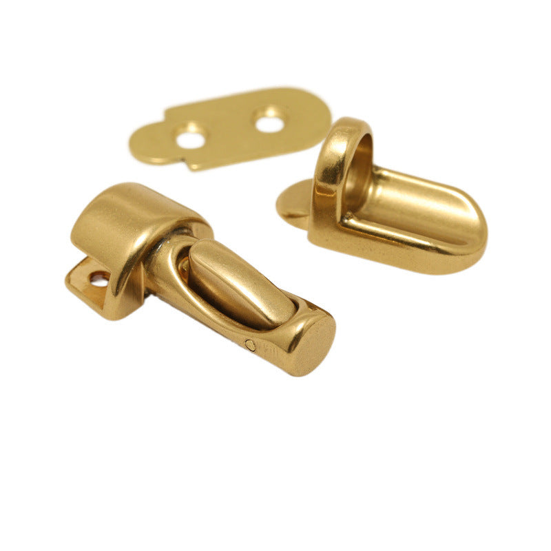 Solid BrassHigh Quality Column Tuck Lock Closure Catch Clasp Snap Buckle Fasteners for Leather Shoulder Bag Case Handbag Purse Repair DIY-120