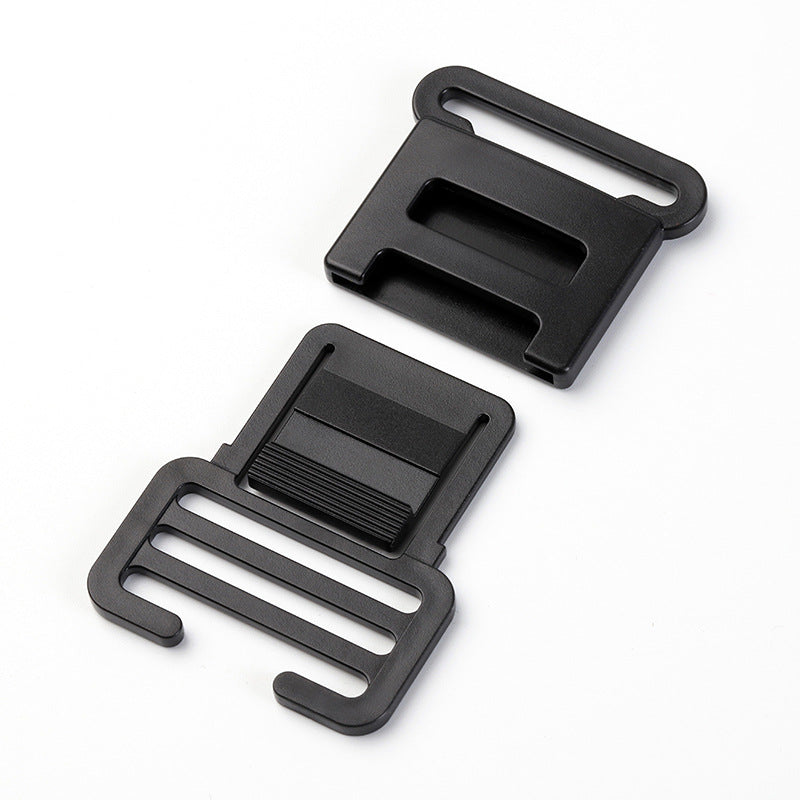 20mm Strong tension plastic safety buckle POM plastic hardware breakaway clasp buckle for belt lanyard-121