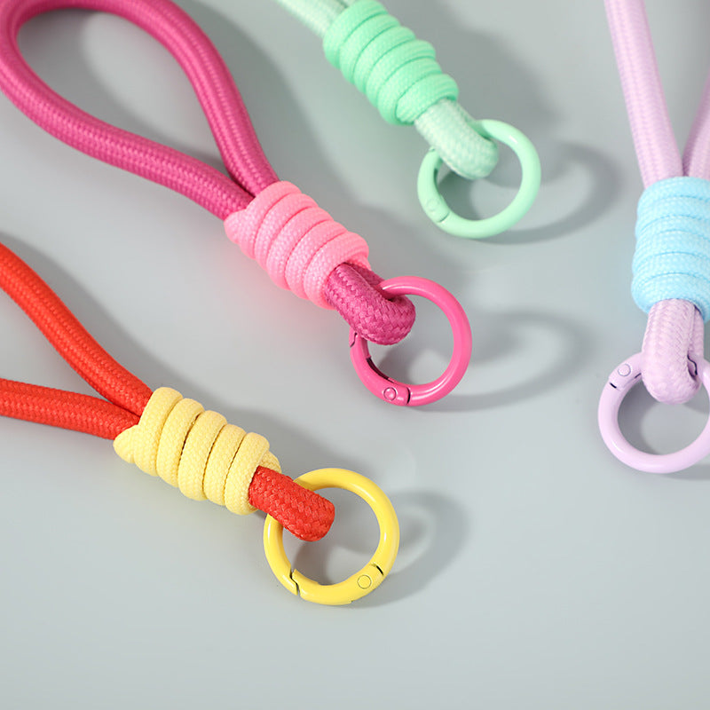 2024 Latest Customized Wrist Straps Wholesale Hanging Rope Cute Customized Keychain Key Hanging Rope-123