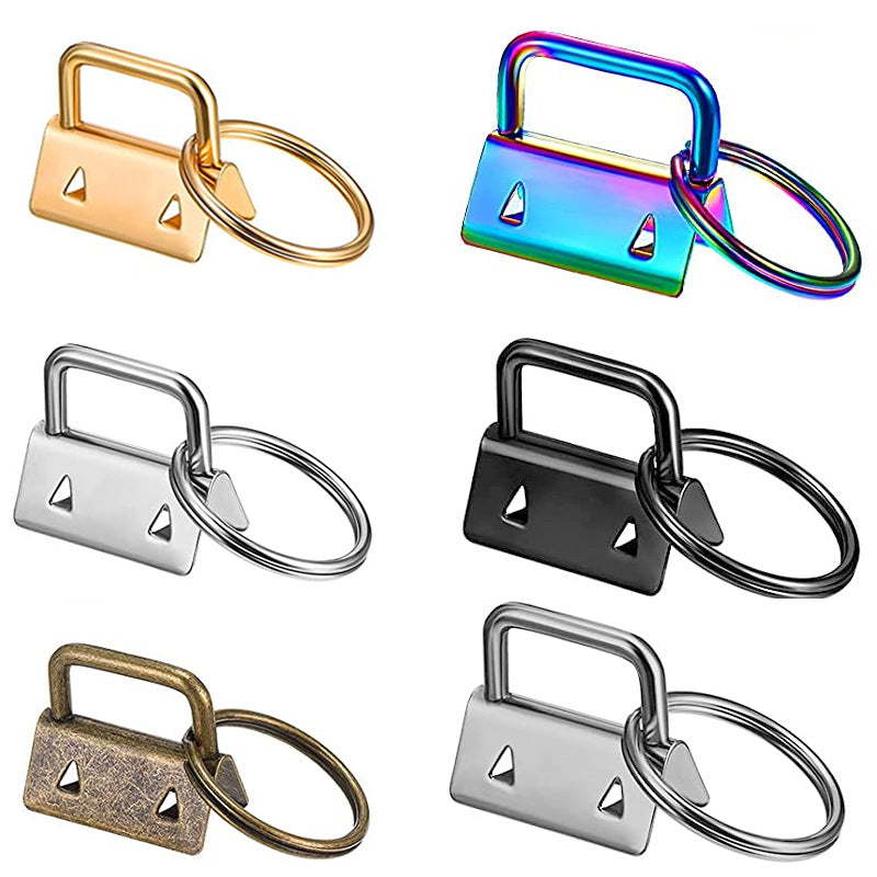 Factory wholesales key fob hardware 32mm with keyring-124