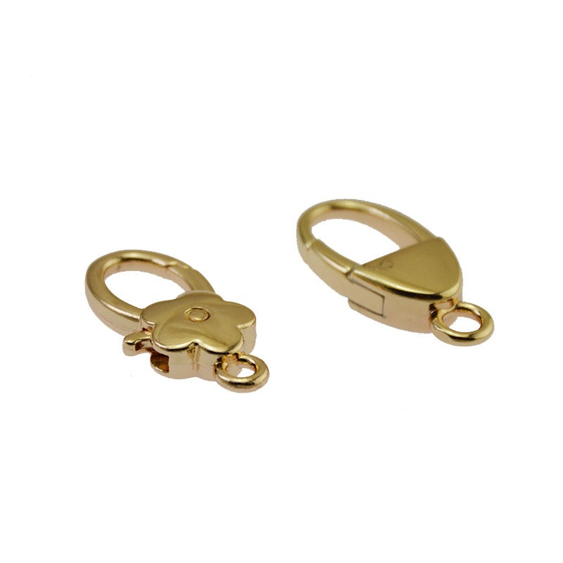 Hot Sale Spring Swivel Snap Hook Fashion Oval Trigger Snap Clip Hook Adjustable Metal Dog Hook Clasp For Handbag/Keychain/DIY-125