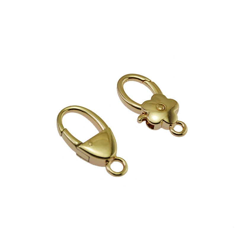 Hot Sale Spring Swivel Snap Hook Fashion Oval Trigger Snap Clip Hook Adjustable Metal Dog Hook Clasp For Handbag/Keychain/DIY-125