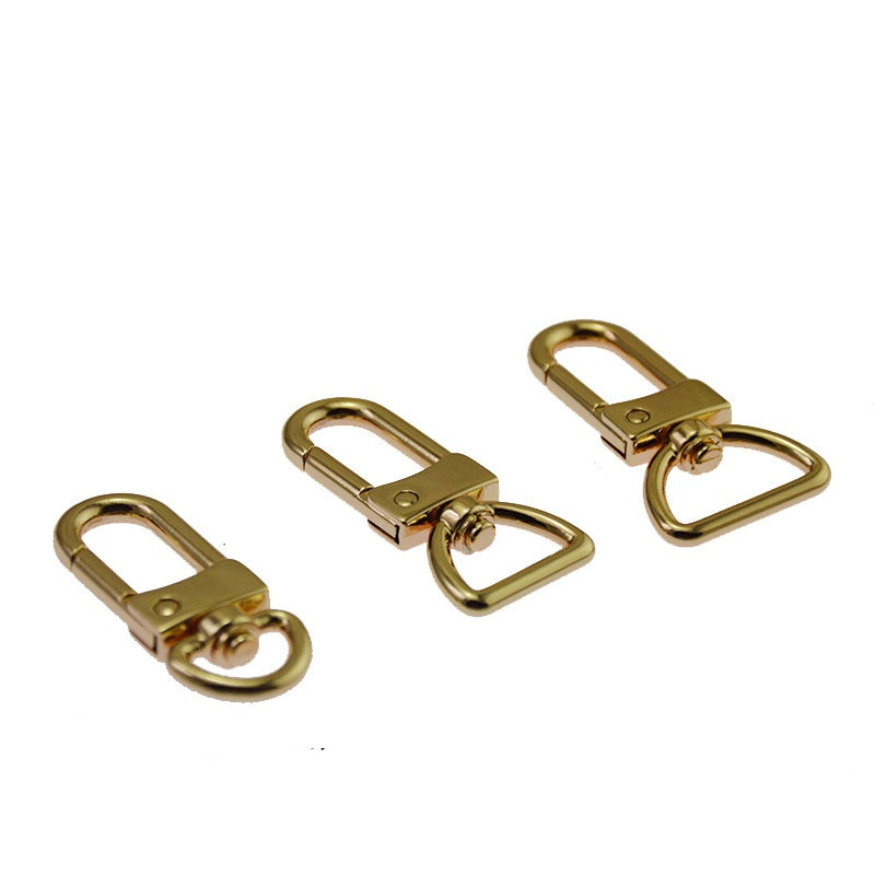 China Factory Keychain Hooks Zinc Alloy for DIY Purse Strap Replacement Push Gate Lobster Clasps Hooks Key Chains Dog Leash-126