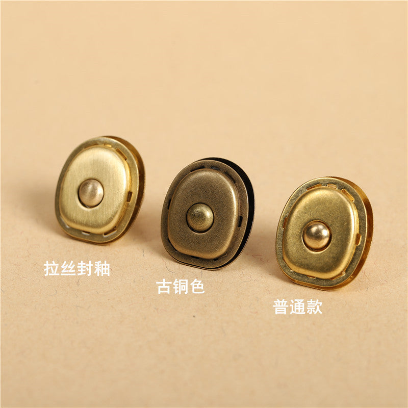 Solid Brass Turtle Buckle Handbag Buckle Lock Twist Buckle Mortise Lock Including Installation Tutorial Hardware Accessories -128