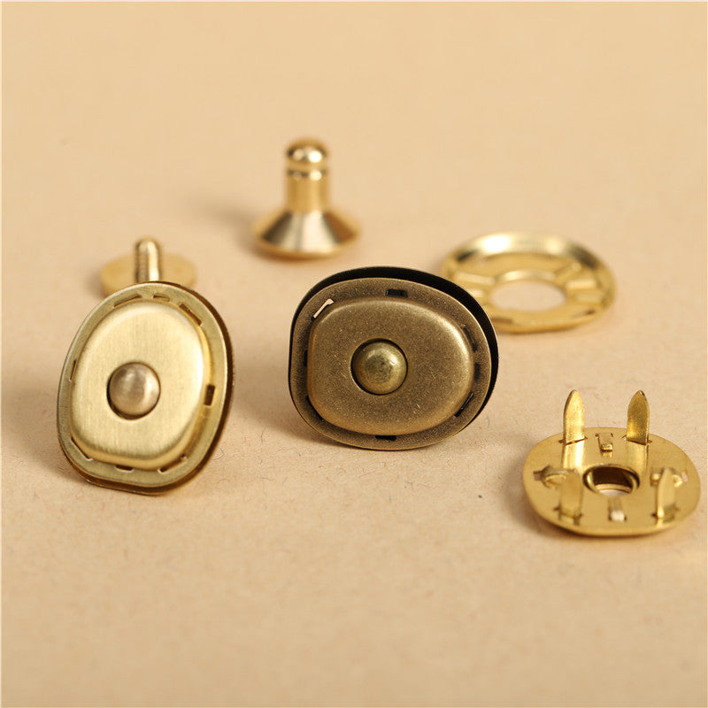 Solid Brass Turtle Buckle Handbag Buckle Lock Twist Buckle Mortise Lock Including Installation Tutorial Hardware Accessories -128