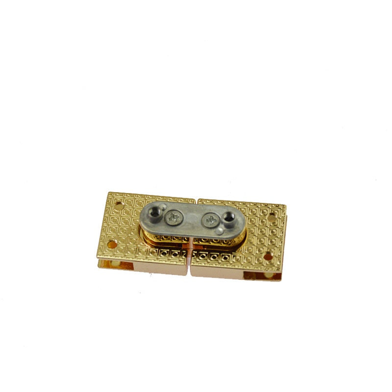 Ladies handbag usage retangular bag lock metal briefcase locks and clasps for purse usage also ok-128