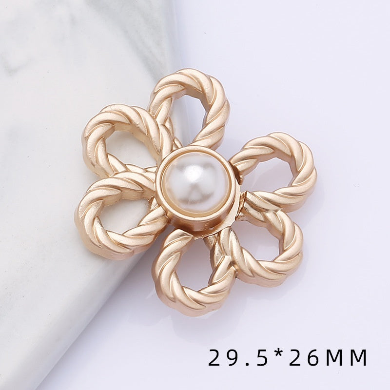 shizihong Hanfu child metal plate national Tang shawl button retro cheongsam Chinese dress decoration button-128
