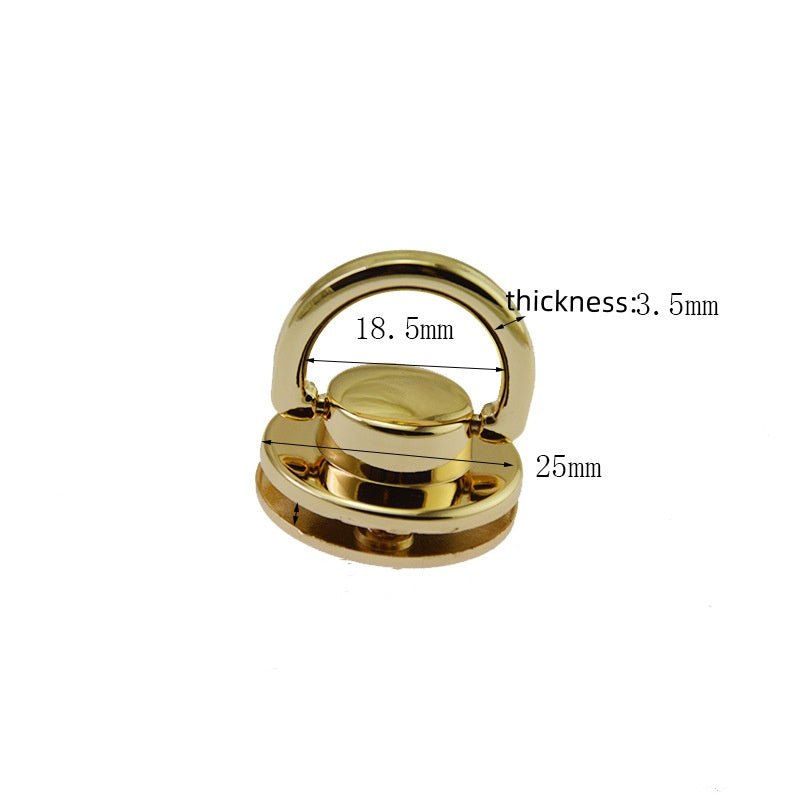 DIY Handmade Side Hanging Buckle Bag Renovation Accessories Hanging Buckle Gold Rotating Buckle-129