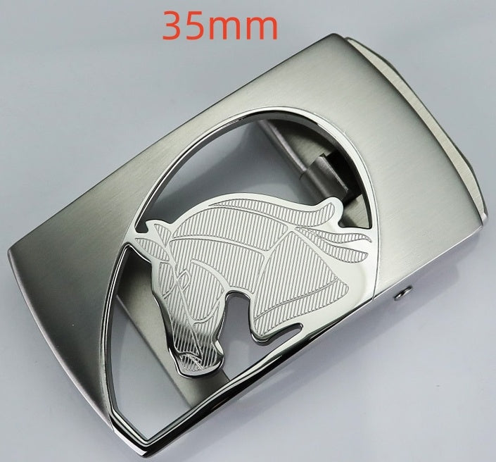 Stainless Steel 35MM Hot Sale Inner Size 35mm Stainless Steel Auto Belt Men Buckle