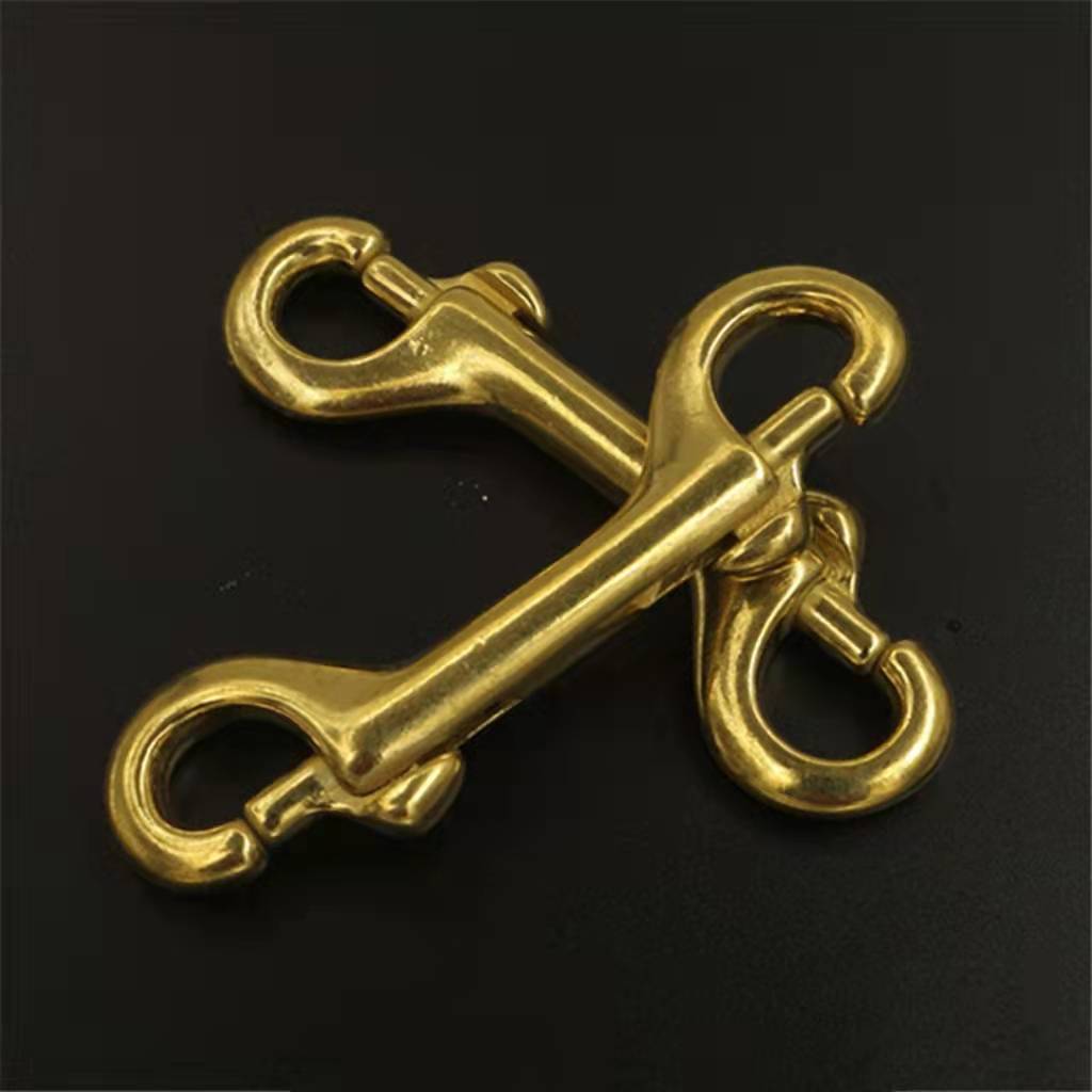 Factory Supply Quality Solid Brass Swivel Snap Hook Buckle for Bag/Pet Accessories