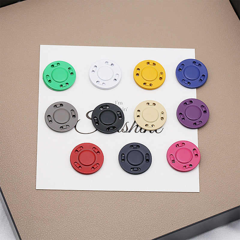 Magnetic Buttons for Cloth Shirt Coat Blouses Eco-Friendly Strong Magnetic Metal Snap Button Garment Accessories