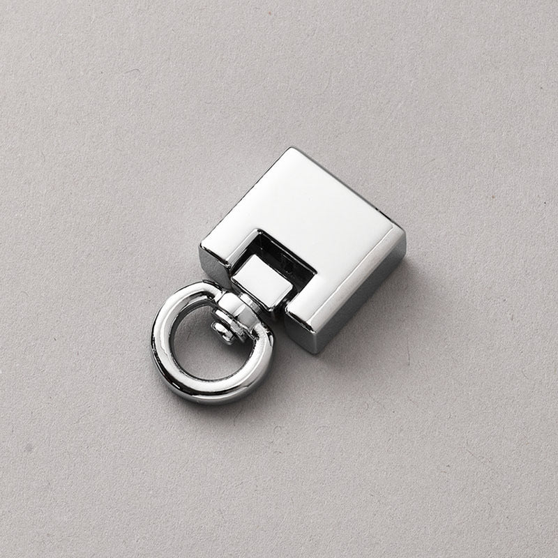 Handmade Leather Key Chain Hardware Tail Clip Key Chain Pendant Car Key Chain Accessories-13