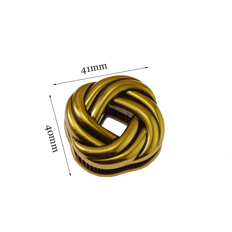 Braided shape ladies bag lock -131
