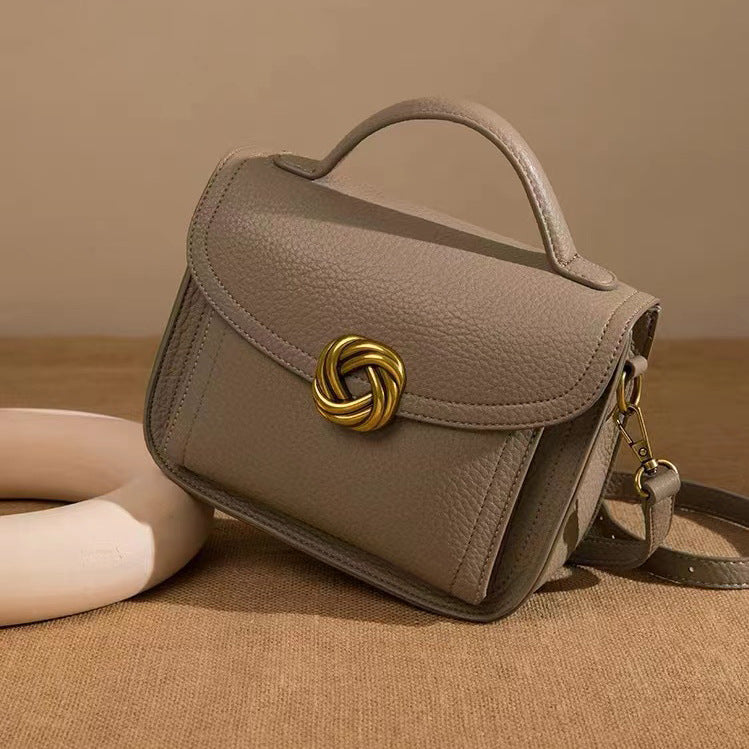 Braided shape ladies bag lock -131