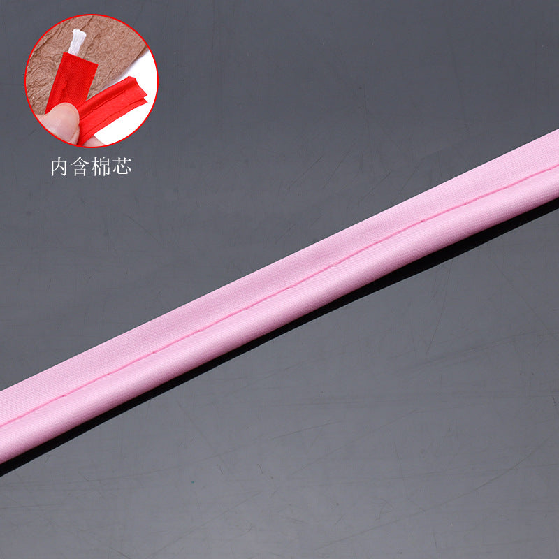 Wrapping strip fabric cheongsam piping 1.2cm color ding non-ironing neckline new Chinese clothing decorative accessories-131