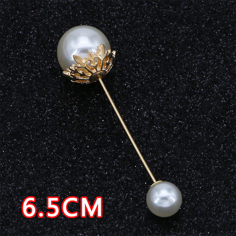 Crystal Wholesale Hot Selling High Quality High-Grade Corsage PearlSecure the Pin to Prevent Exposure Brooch-134