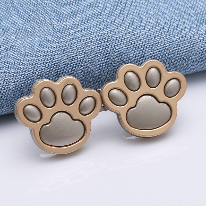Spot metal skirt waist tightening tool without nails cat claw waist tightening buckle jeans reduction detachable Waist buckler-136
