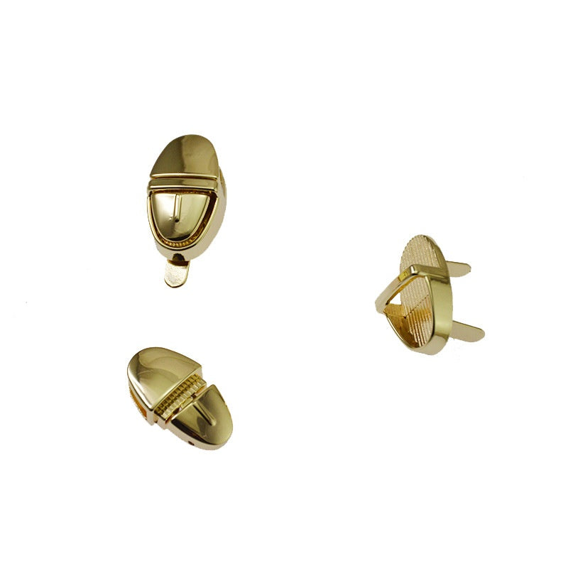 Factory Price Metal Lock Zinc Alloy Handbag Hardware Accessories with Different Sizes Turn Lock Bag Clasp-138