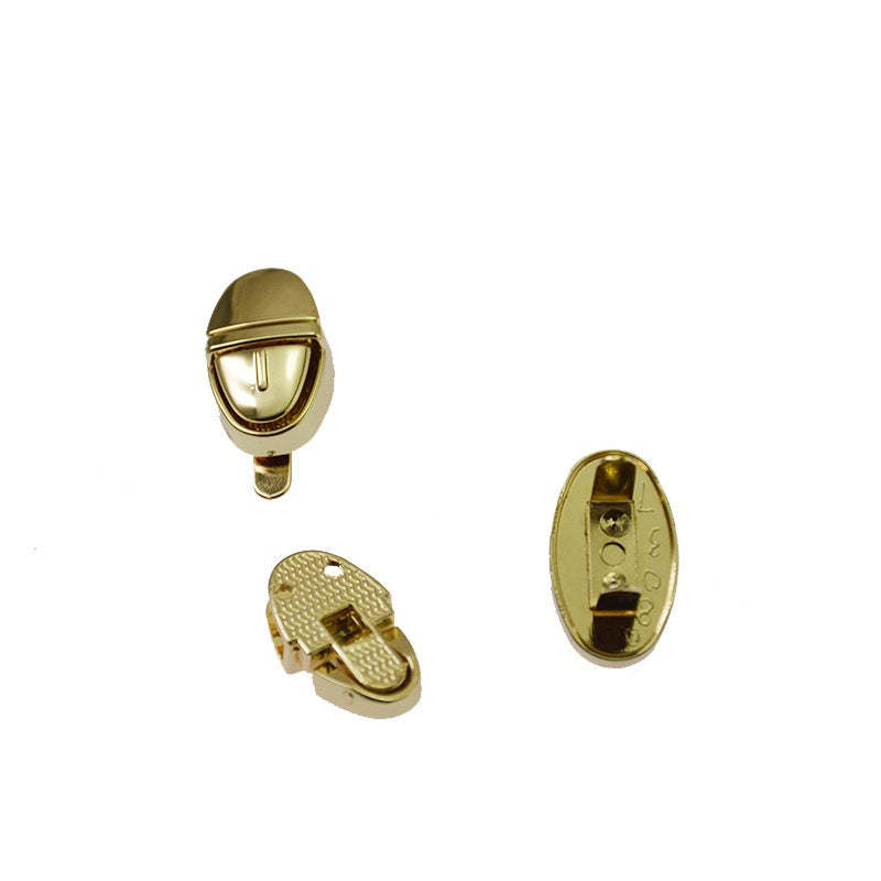 Factory Price Metal Lock Zinc Alloy Handbag Hardware Accessories with Different Sizes Turn Lock Bag Clasp-138