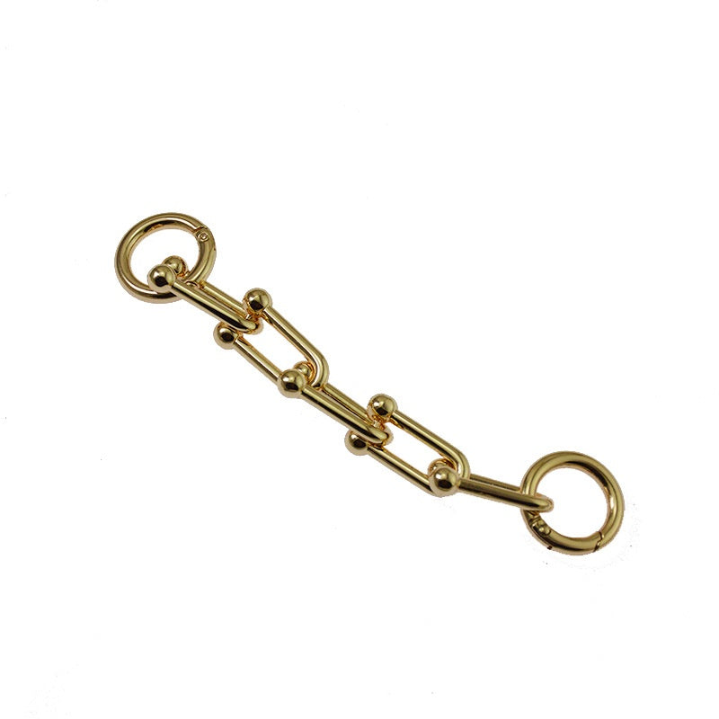 Bag Part Accessories DIY Handbag Hardware Square Buckle Chain Purse Extend Straps Handle-139