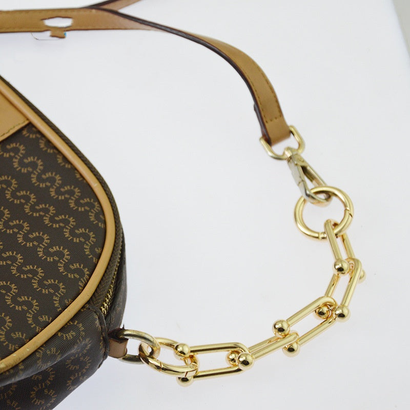 Bag Part Accessories DIY Handbag Hardware Square Buckle Chain Purse Extend Straps Handle-139