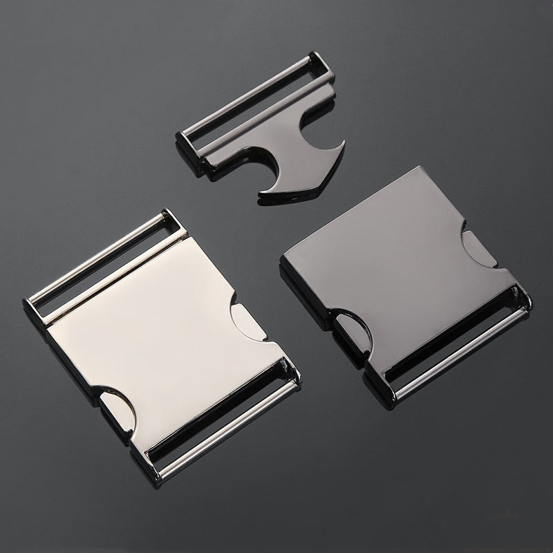 2024 Hot Sale Luxury Buckles For Leather Belts Custom High Quality Stainless Steel Side Quick Release Belt Buckle-14
