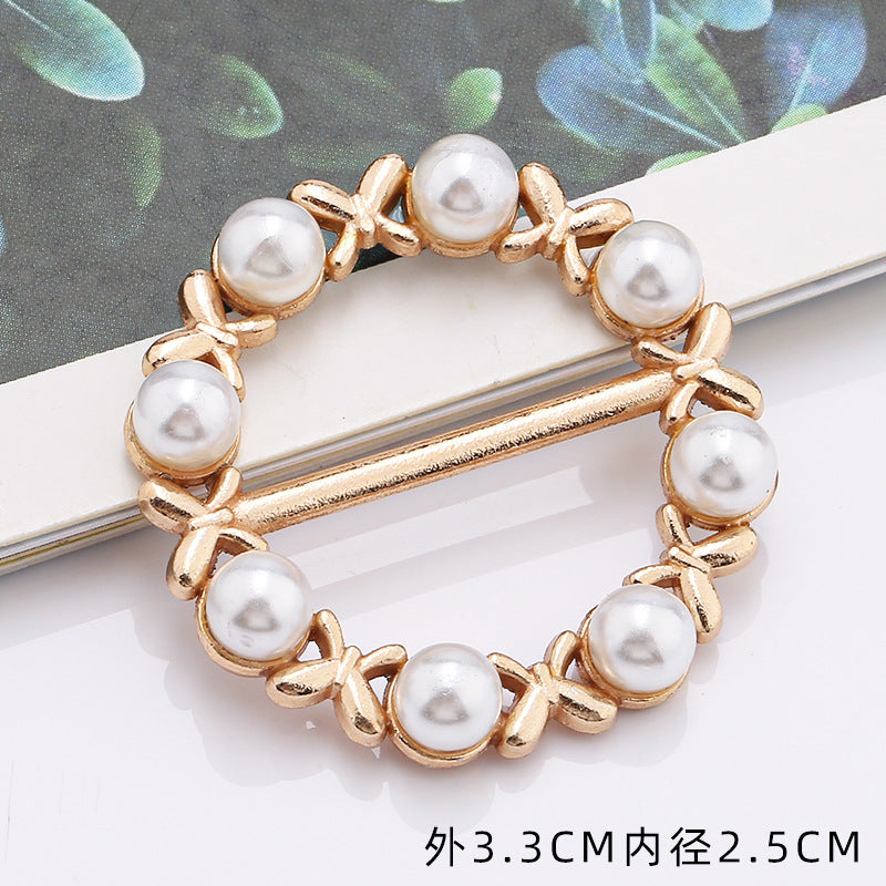Hotsale Good Quality Multi Shape Rhinestone Diamond Buckles for Belt Clothes-14