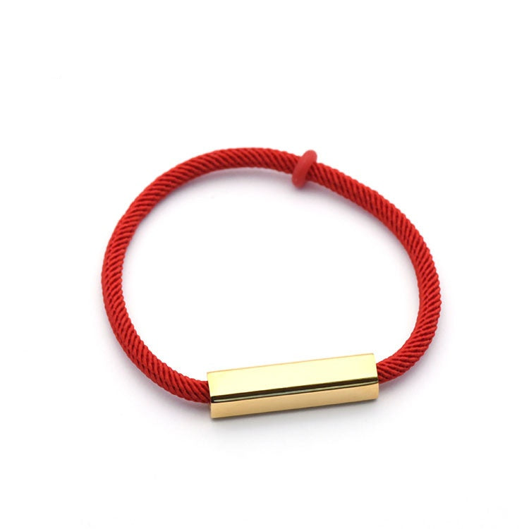 High Quality 316L Stainless Steel Magnet Clasp Vintage Genuine Leather Bracelet For Men Women-14