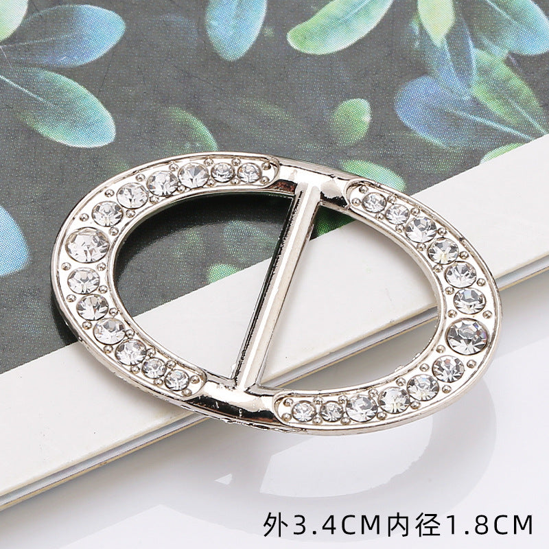 Custom Washable Bikini Hardware Gold Buckle Designer Swimwear Accessory Alloy Adjustable Buckle Fasteners-14
