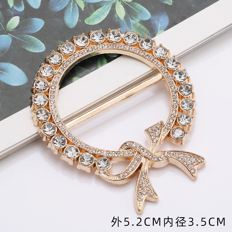 Custom Washable Bikini Hardware Gold Buckle Designer Swimwear Accessory Alloy Adjustable Buckle Fasteners-14