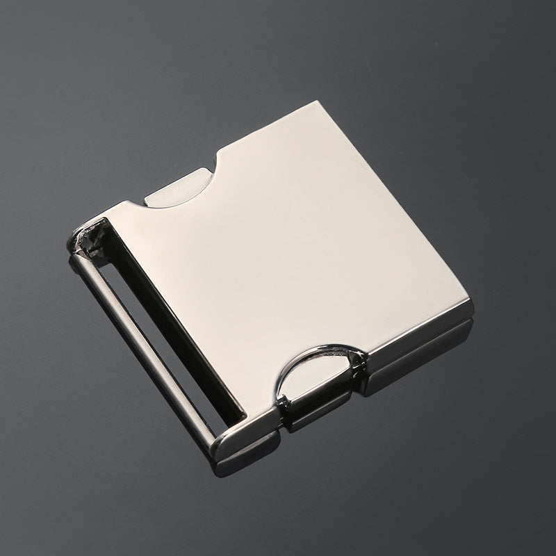 2024 Hot Sale Luxury Buckles For Leather Belts Custom High Quality Stainless Steel Side Quick Release Belt Buckle-14