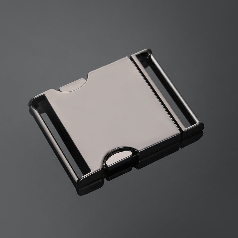 2024 Hot Sale Luxury Buckles For Leather Belts Custom High Quality Stainless Steel Side Quick Release Belt Buckle-14