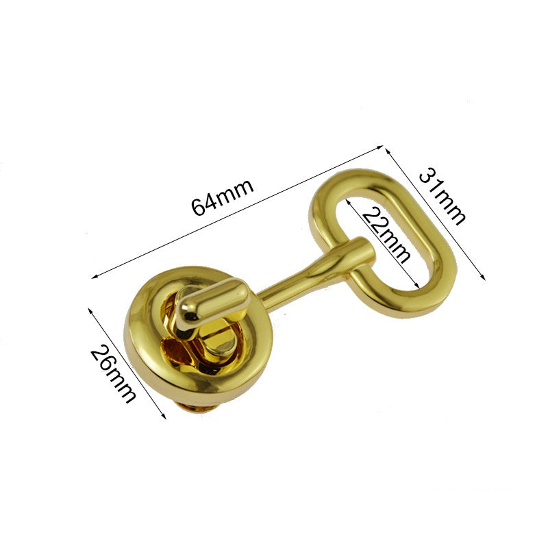 Handbag Accessories Locks Closure Hardware Decoration Bag Twist Turn Lock-142