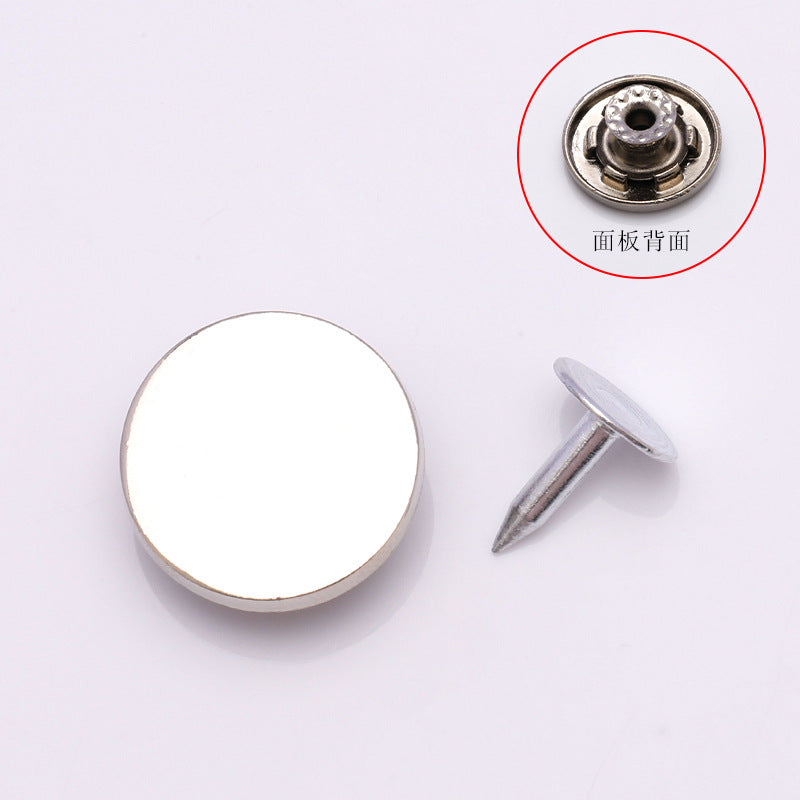 Custom Metal Buttons Shaking Head Jeans Button Round Denim Jacket Overalls Trousers Buttons-144