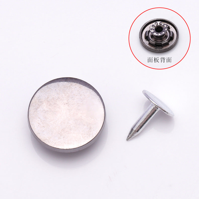 Custom Metal Buttons Shaking Head Jeans Button Round Denim Jacket Overalls Trousers Buttons-144