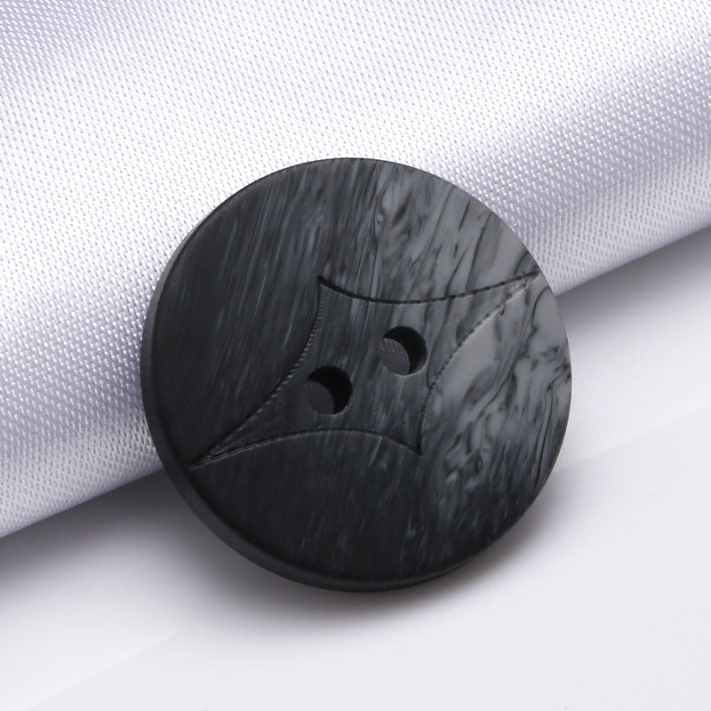 Custom Eco Friendly Wide Thin Edge Chef Jacket Buttons Fire Resistant Recycle Buttons for Clothing-147