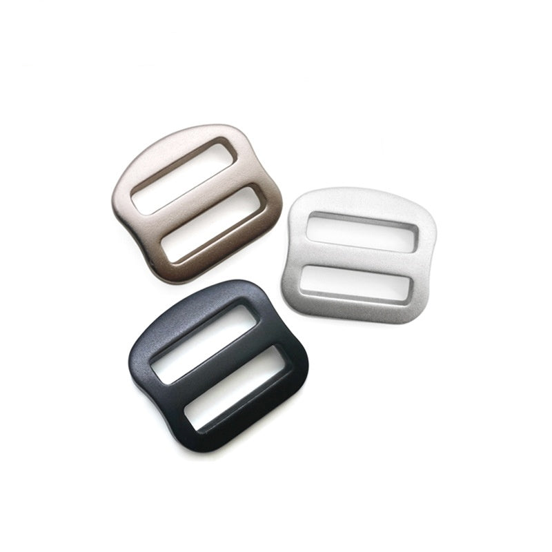 Aluminum High Quality Bag Accessories Square Adjustable Ladder Strap Metal Adjust Slider Loop Buckle For Bags and pet-15