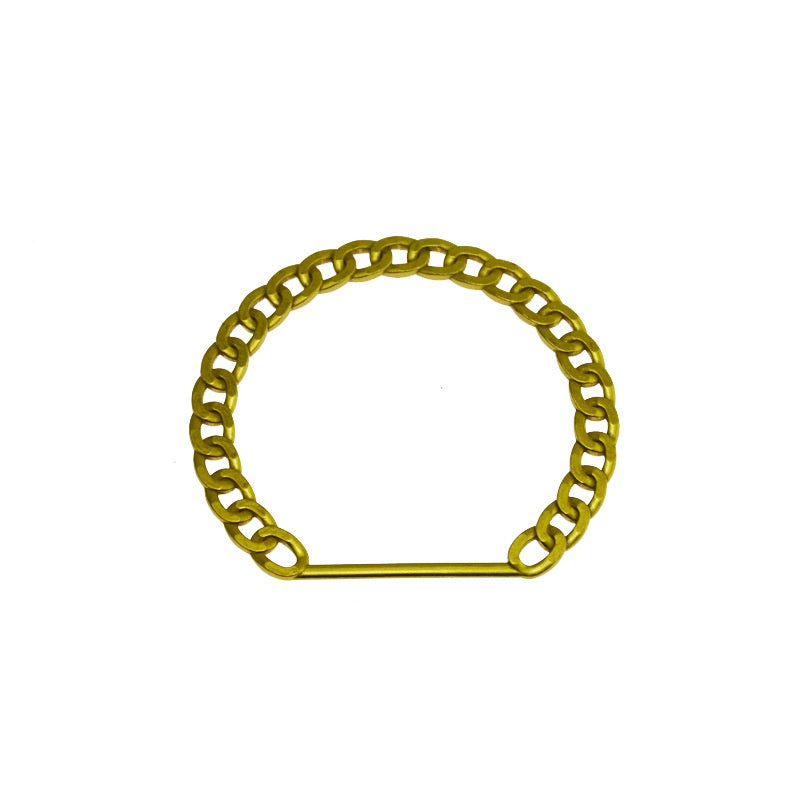 Wholesale Metal hand-held semi-circular hand-held zinc alloy chain handle-15