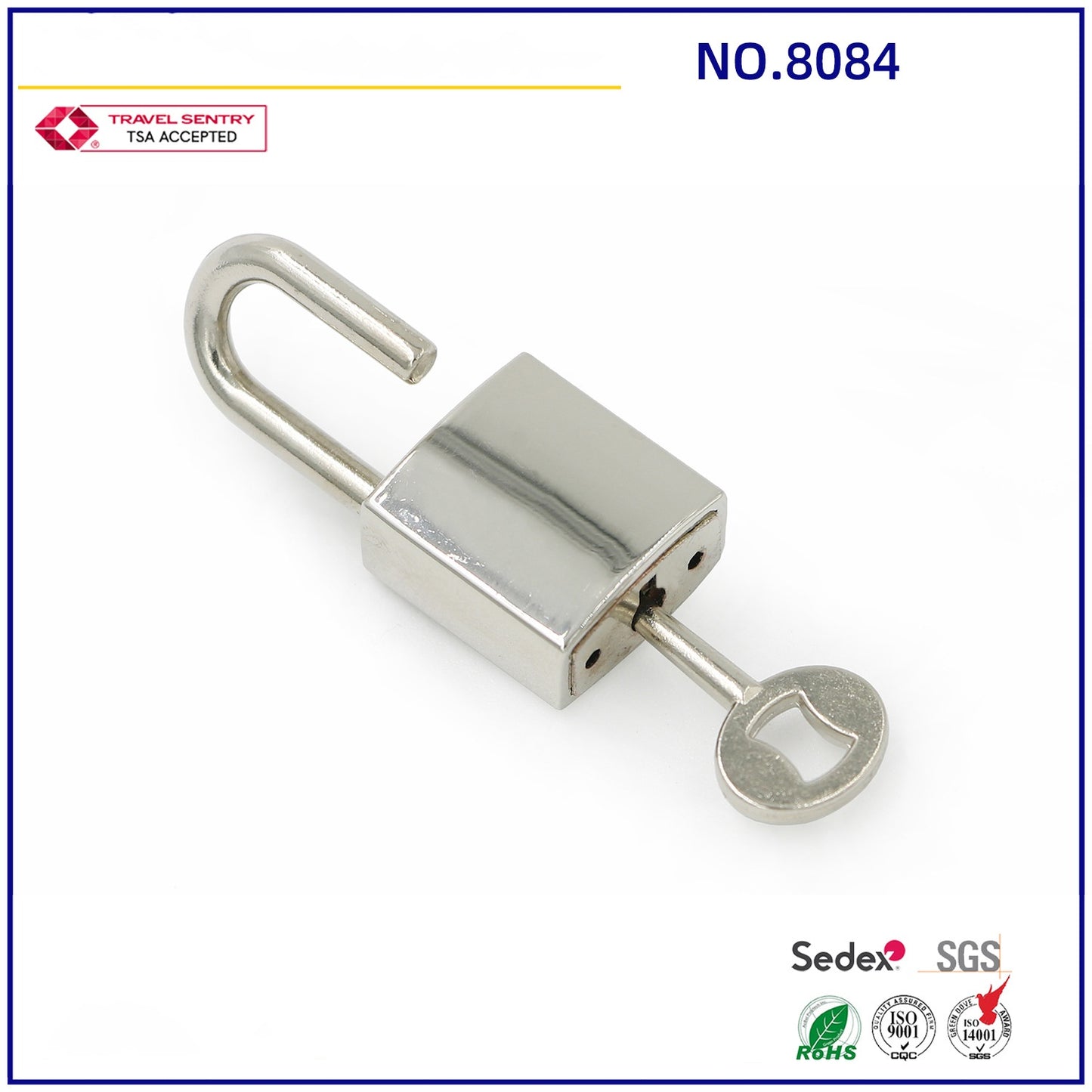 High Quality 20x35mm Padlock Various Color Square Safety Lock for Bag Love Lock padlock with Key-15