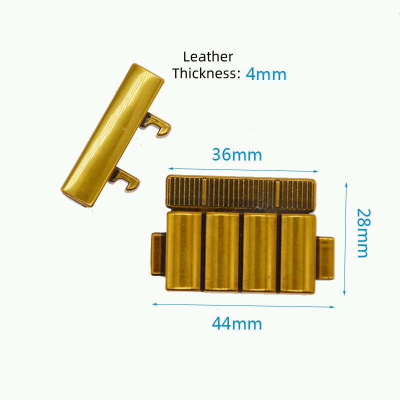 Carosung Wholesale OEM luxury handbag hardware lock fitting bag twist turn lock fashion bag locks for handbags No reviews yet - 153