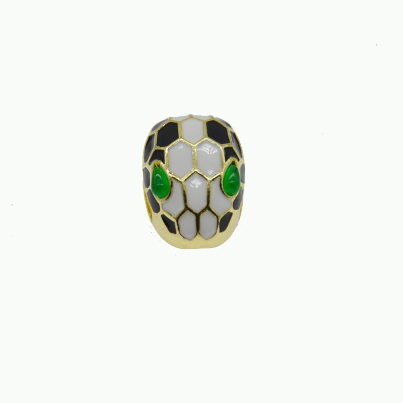 Classic Fashion Women's High-Grade Bag Hardware Snake Head Buckle Purse Cover Lock Premium Luggage Decoration - 154