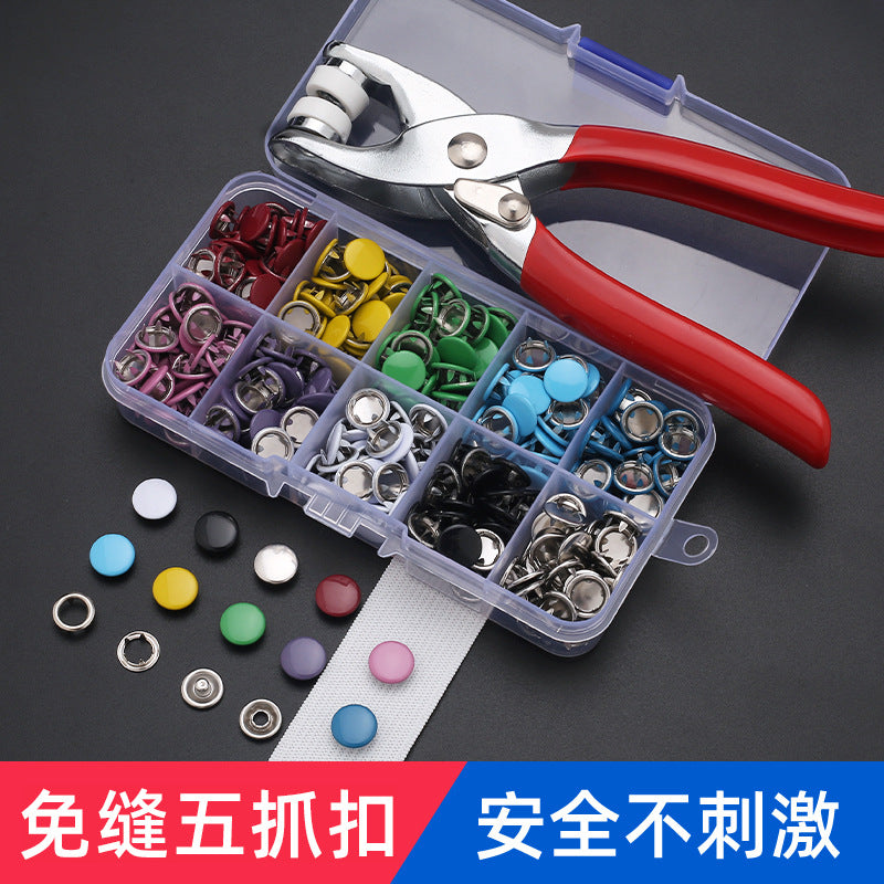 Snap Fasteners Pliers for 9.5mm Metal Snaps Direct Supply Wholesale Snaps Setting Pliers Hand Pressing Snap Tool Buttons-156