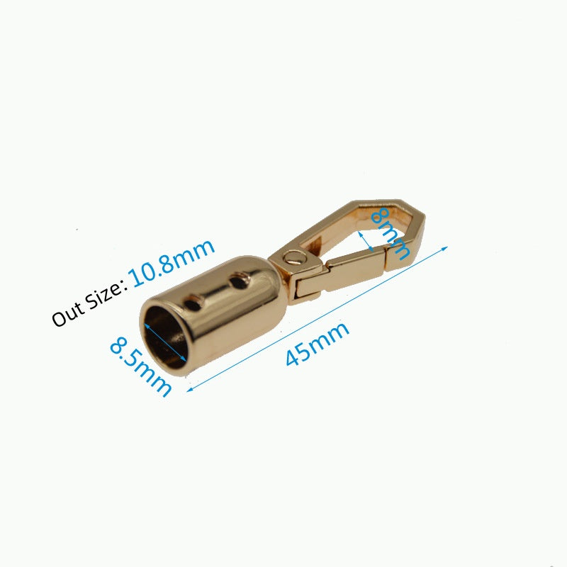 Handmade Screw Alloy Dog Buckle Luggage Hardware Accessories Hanging Bell Hook Shoulder Bag Parts - 157