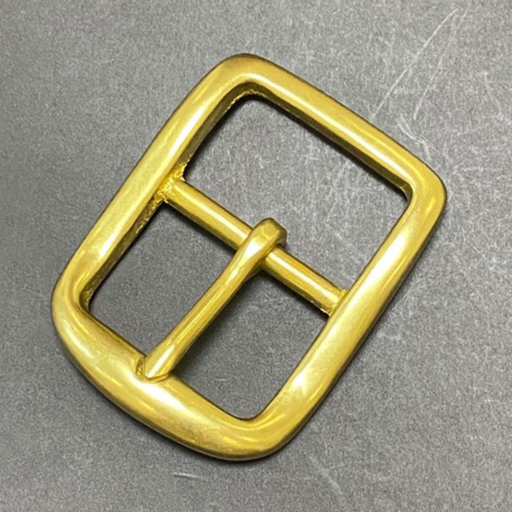 Solid Brass 40MM New Best Collar Buckle Available At Wholesale Price Single Bar Buckle with Thick Pin a Roller available in all size