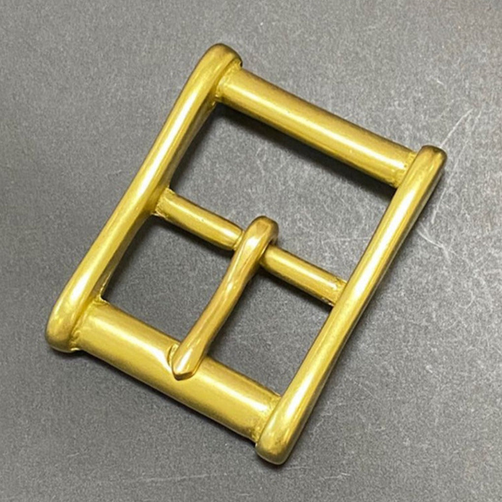 Solid Brass 40MM New Best Collar Buckle Available At Wholesale Price Single Bar Buckle with Thick Pin a Roller available in all size