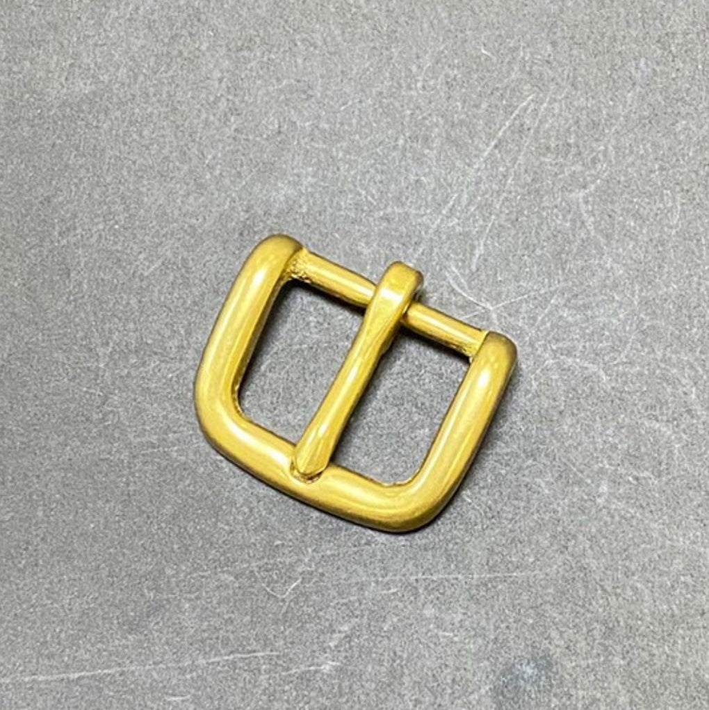 Solid Brass 30MM Premium Belt Buckle Single Prong Square Belt Buckle DIY Leather Craft