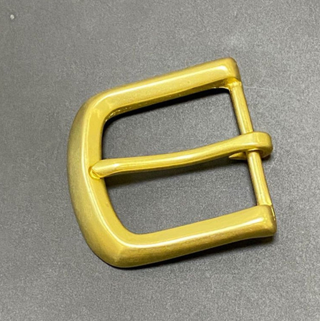 Solid Brass 40MM New Best Collar Buckle Available At Wholesale Price Single Bar Buckle with Thick Pin a Roller available in all size